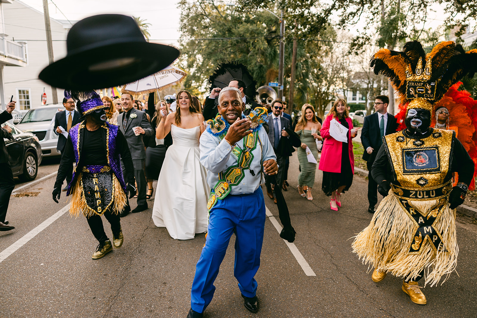 Wedding Day Second Line in New Orleans